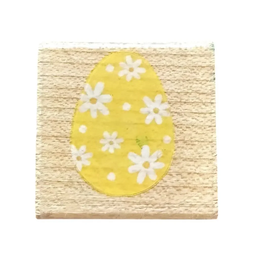 Hero Arts Easter Egg With Flowers Crafting Card Making Mounted Rubber Stamp